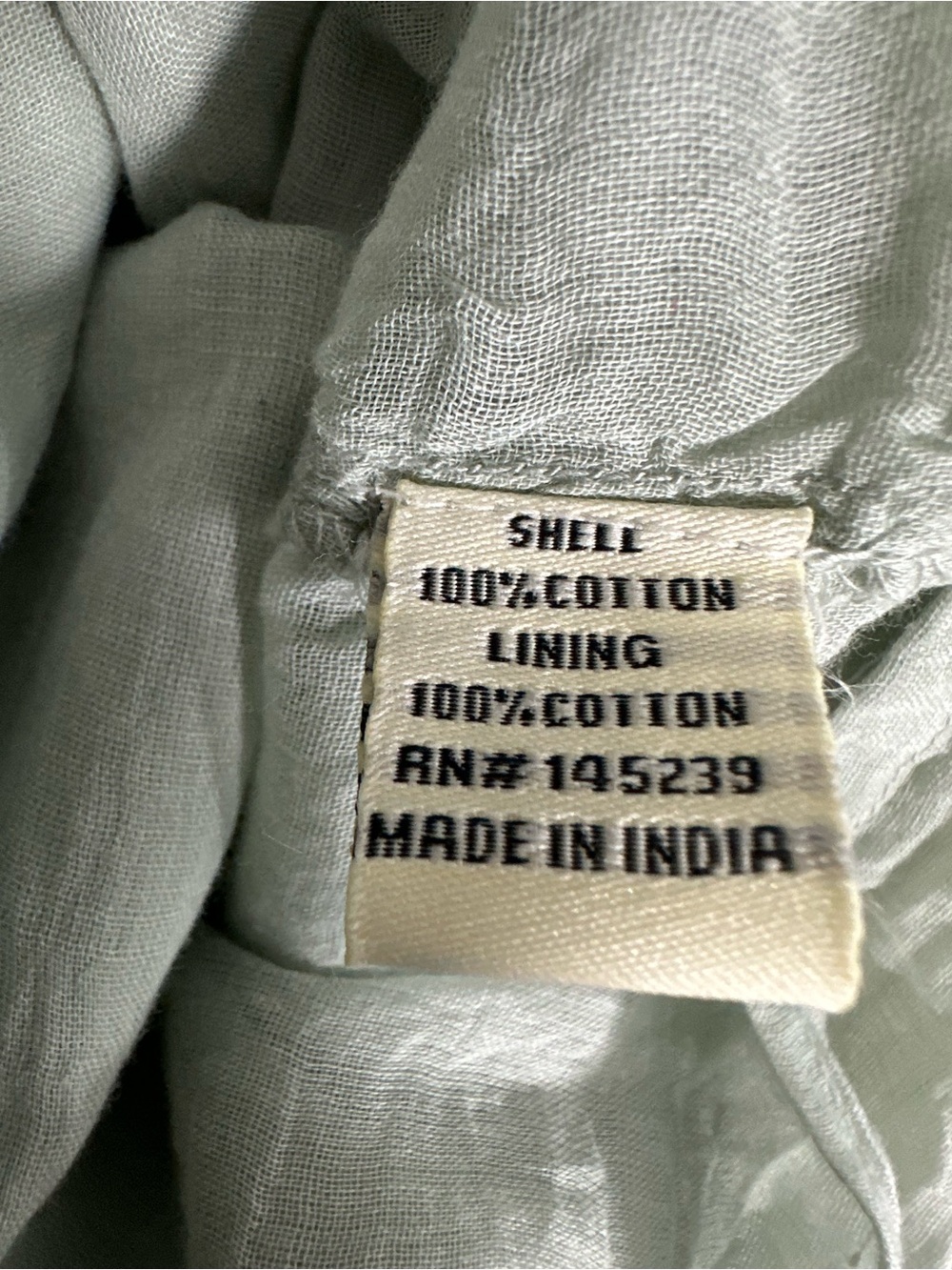 NEW Sim & Sam XL Dress 100% Cotton Midi Sage Green Long Sleeve Button Front - Picture 10 of 16